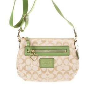 Coach | Daisy Poppy Signature Swingpack Crossbody